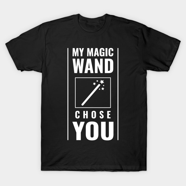 Magic wand T-Shirt by RStees22